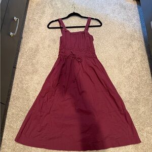 Burgundy Dress